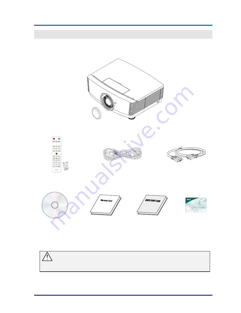 Acer F7200 Series User Manual Download Page 10