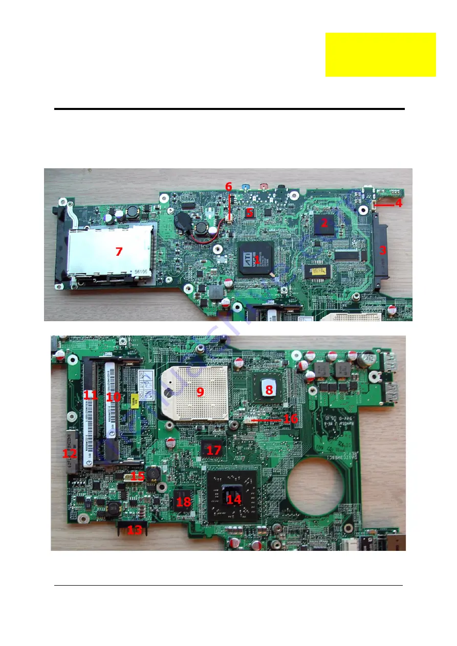 Acer Ferrari 5000 Service Manual Download Page 101