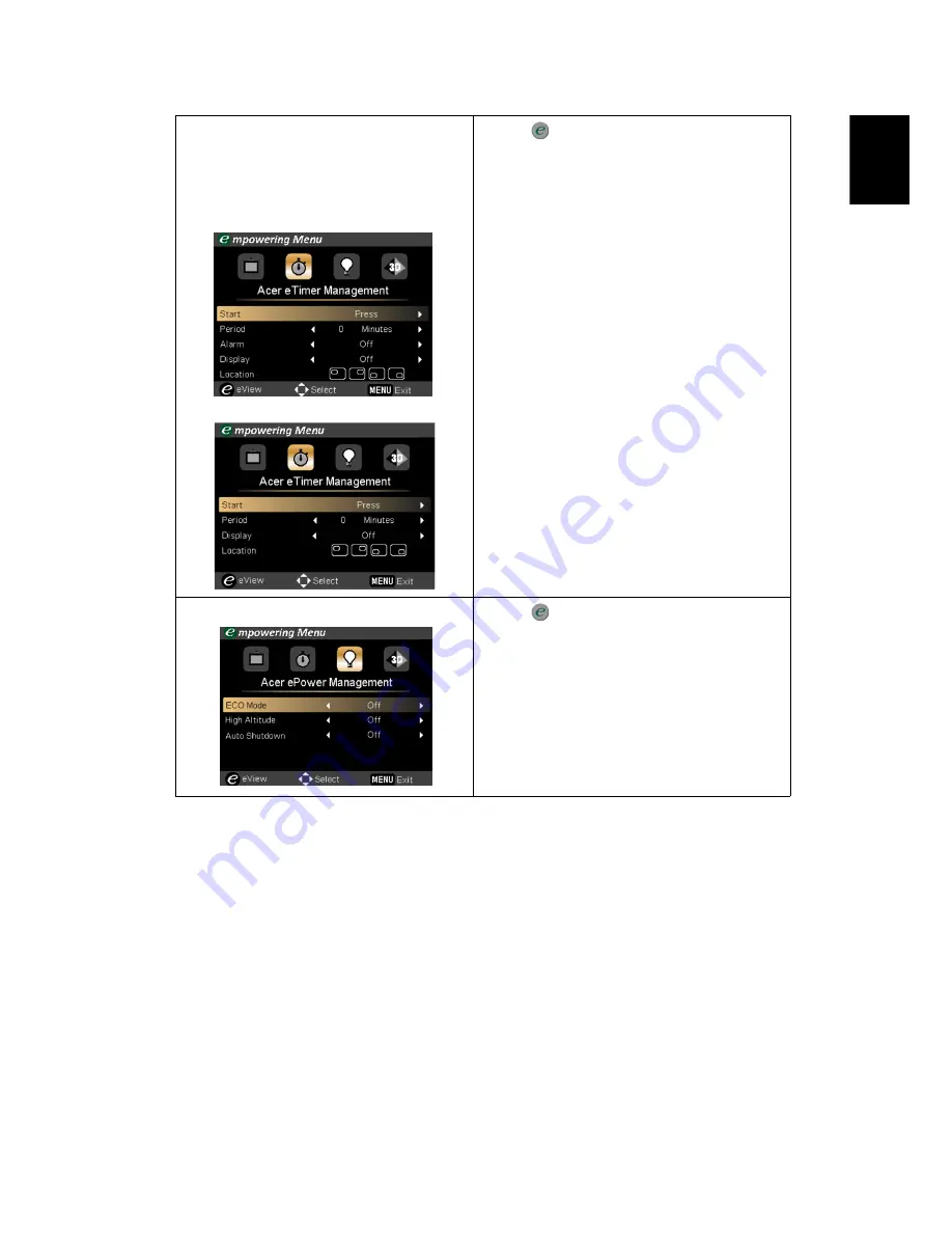 Acer H6510BD User Manual Download Page 31