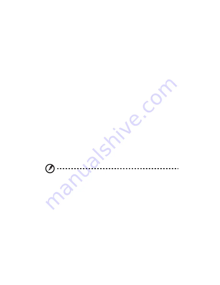 Acer H8550BD Series User Manual Download Page 8