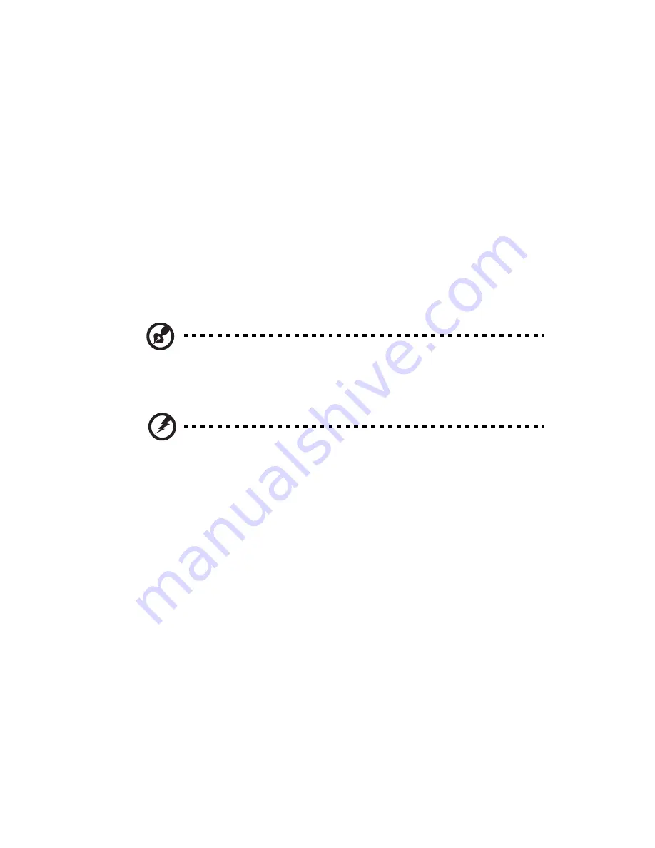 Acer K11 Series User Manual Download Page 5