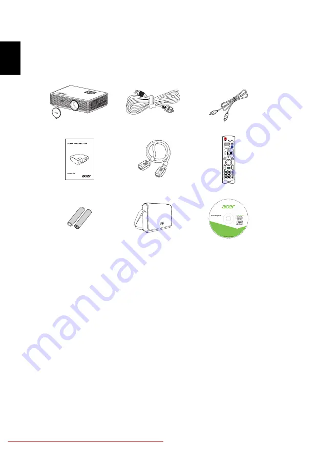 Acer K520/H112/PH-X01 Series User Manual Download Page 12