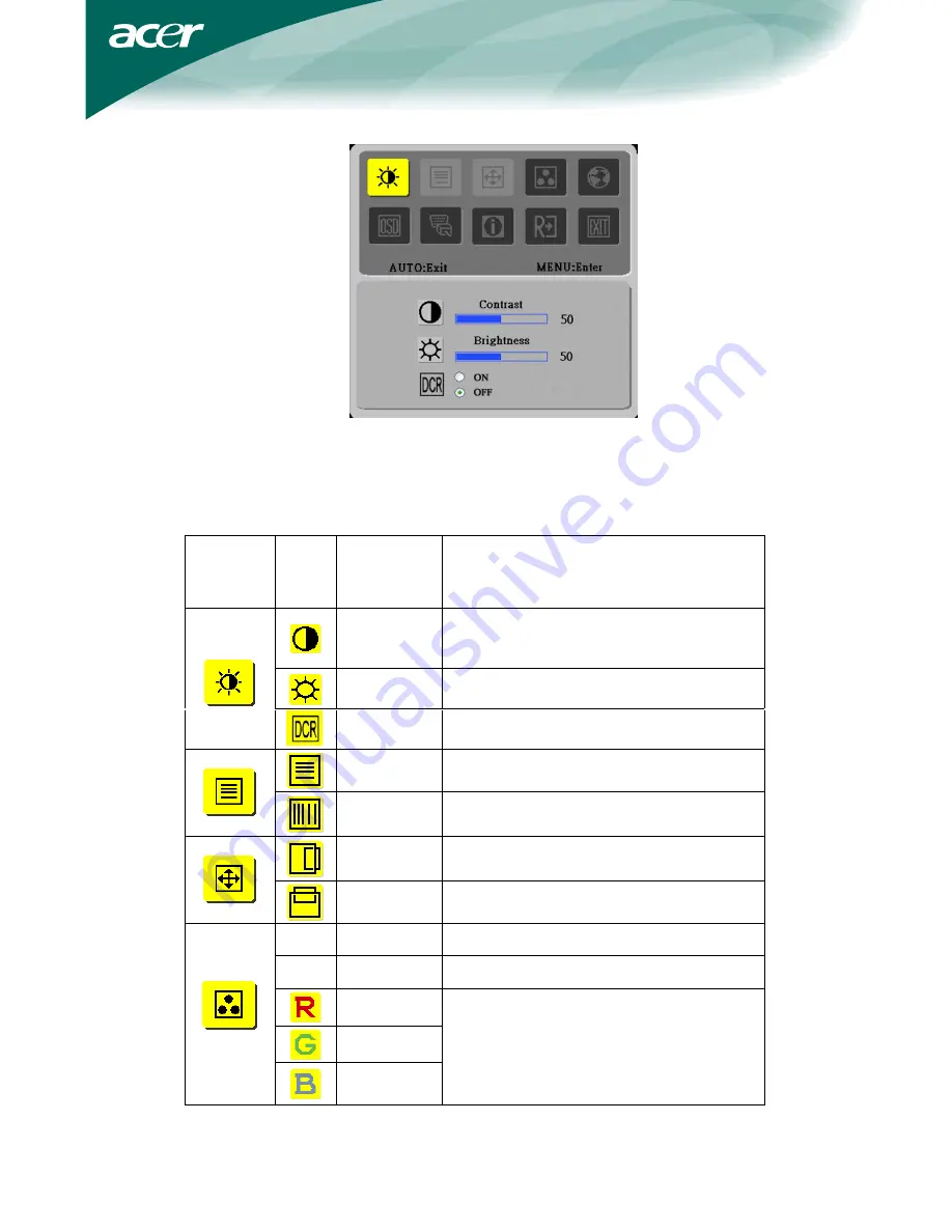 Acer LCD Monitor 64.87cm(26