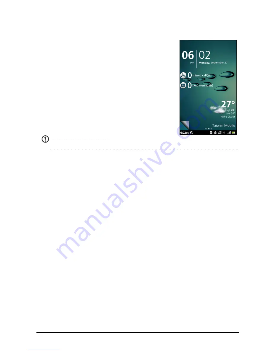 Acer Liquid MT User Manual Download Page 14