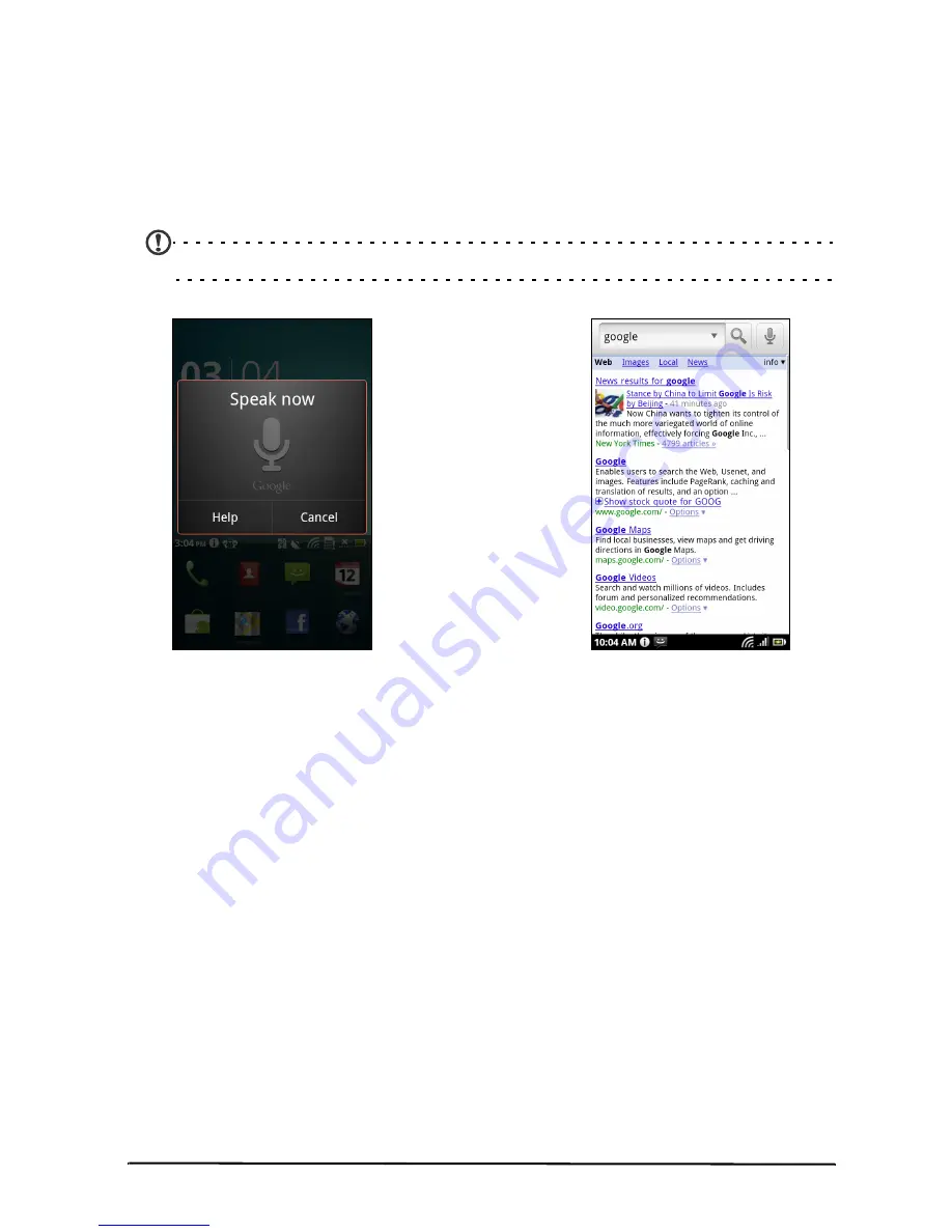 Acer Liquid MT User Manual Download Page 34