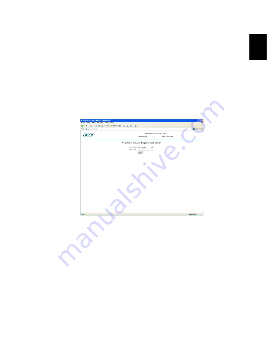 Acer P1100 Series User Manual Download Page 49