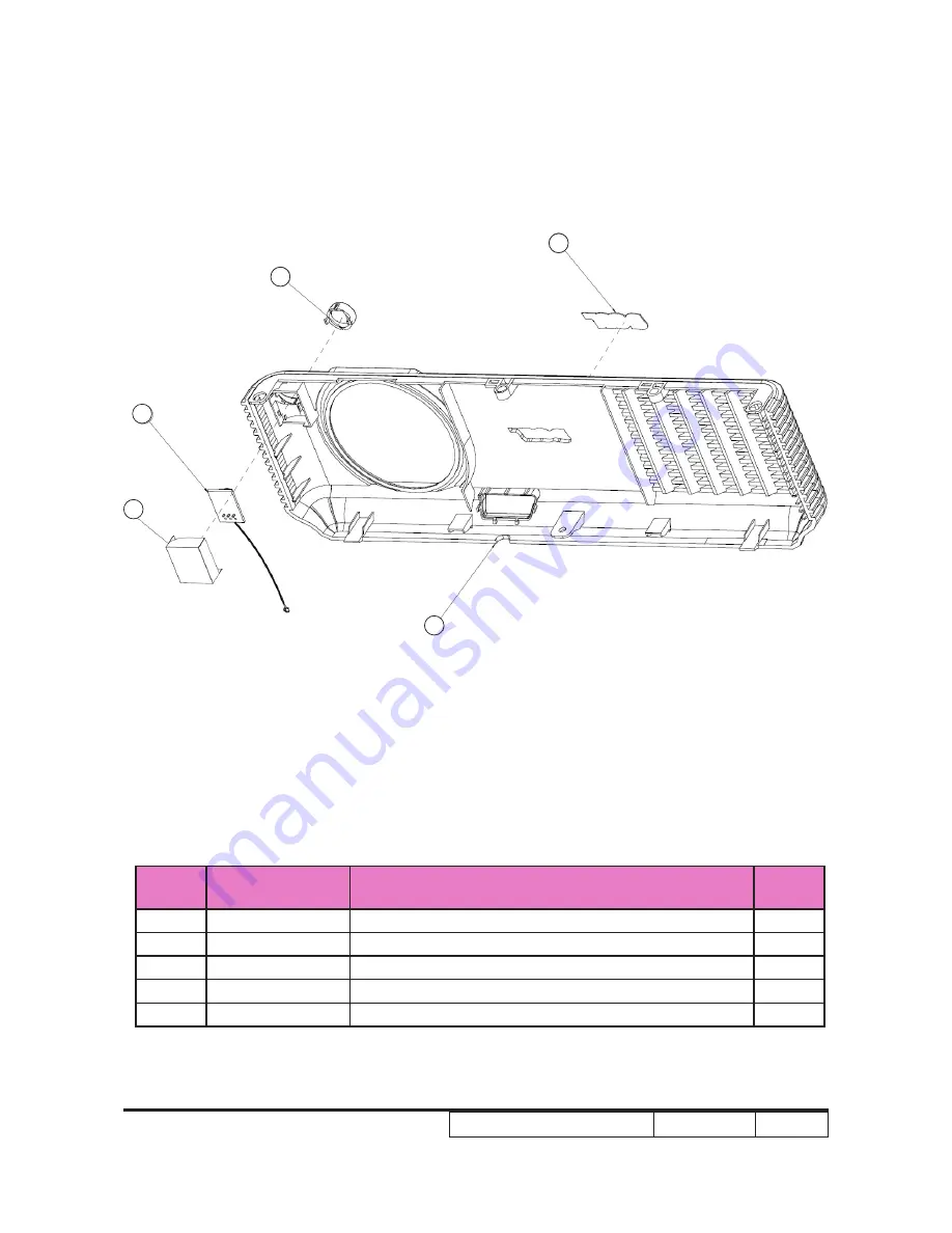 Acer P1100C Series Service Manual Download Page 112