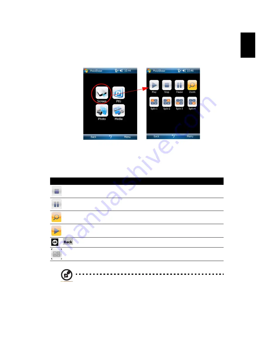 Acer P1203PB Series Manual Download Page 17