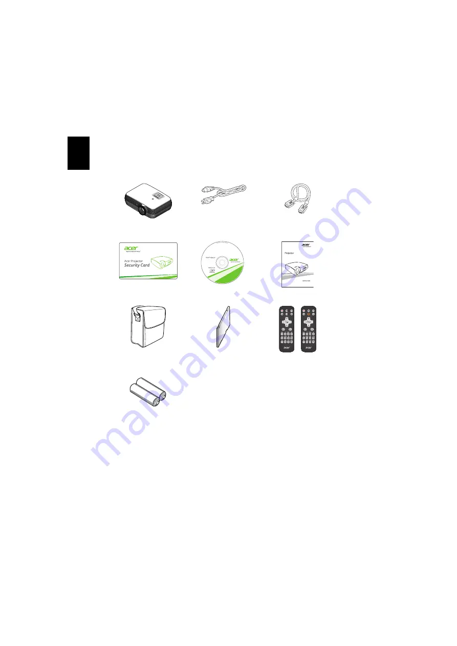 Acer P1386W User Manual Download Page 12