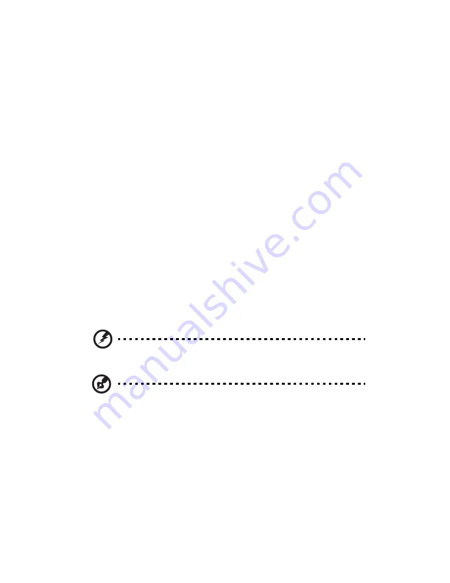 Acer P3150 Series User Manual Download Page 4