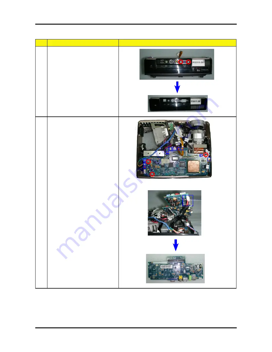 Acer PD311 series Service Manual Download Page 28