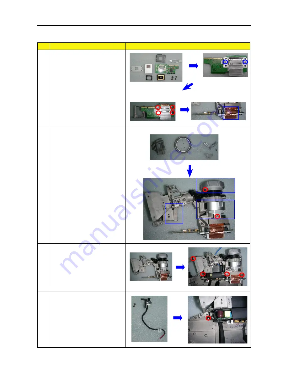 Acer PD311 series Service Manual Download Page 36