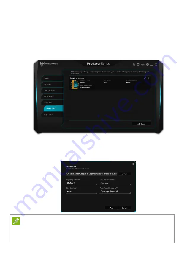 Acer Predator Triton 300 User Manual Download Page 56