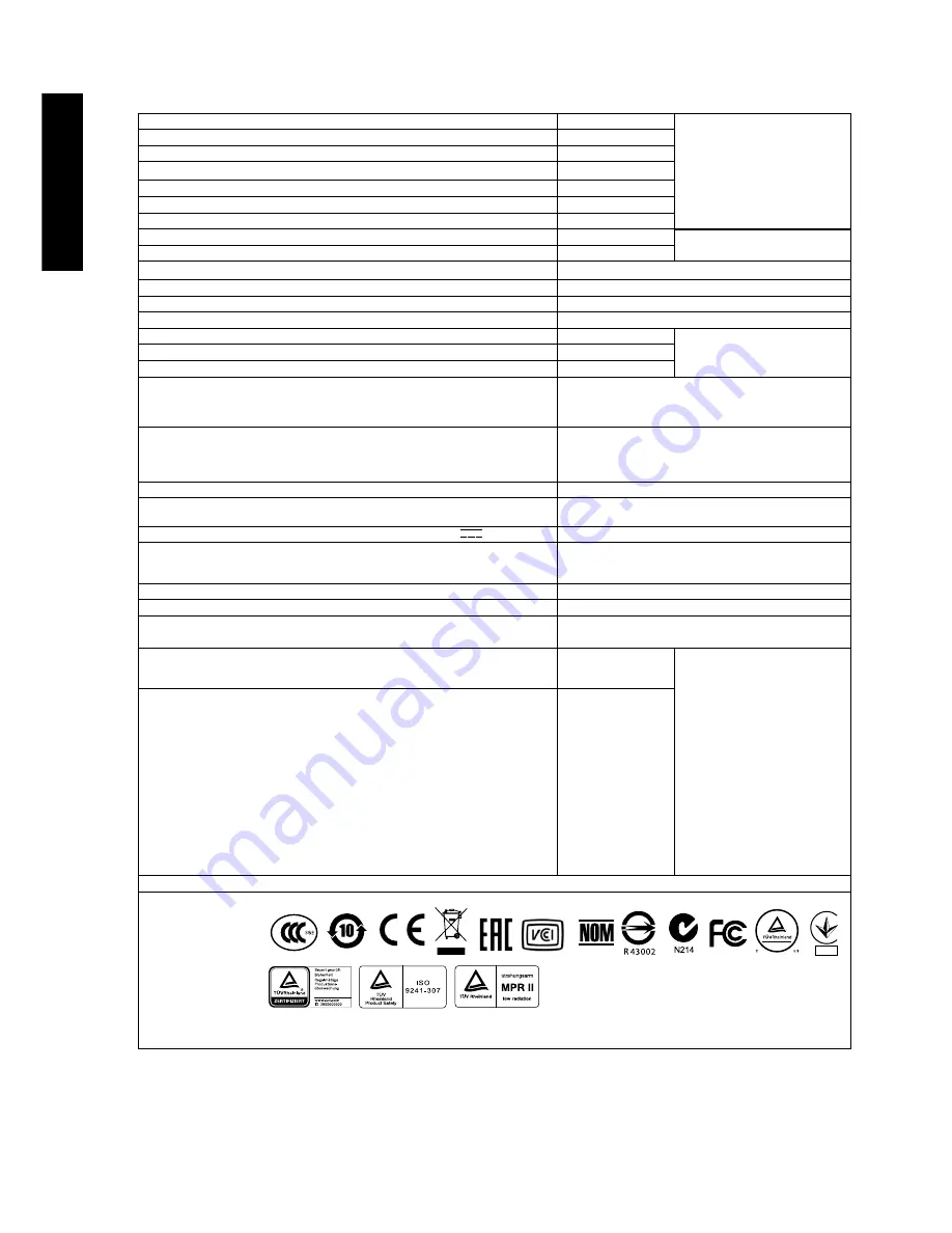 Acer S277HK Скачать руководство пользователя страница 22