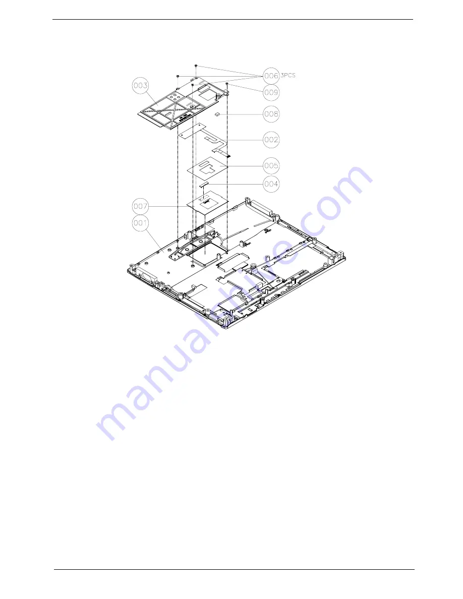 Acer TravelMate 290 Service Manual Download Page 89