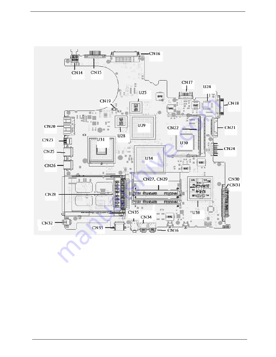 Acer TravelMate 4020 Service Manual Download Page 10