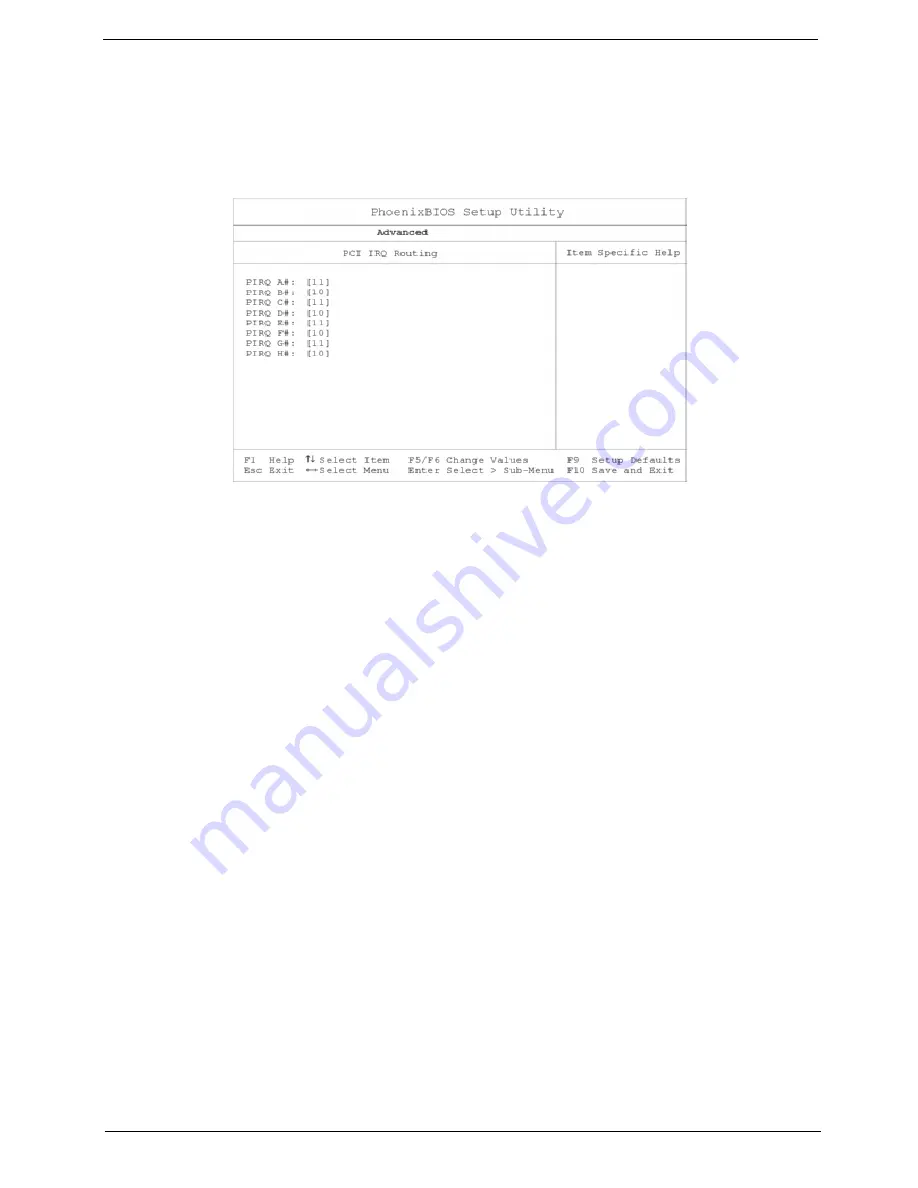 Acer TravelMate 610 series Service Manual Download Page 43