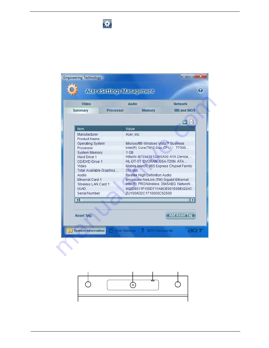 Acer TravelMate 6291 Service Manual Download Page 31