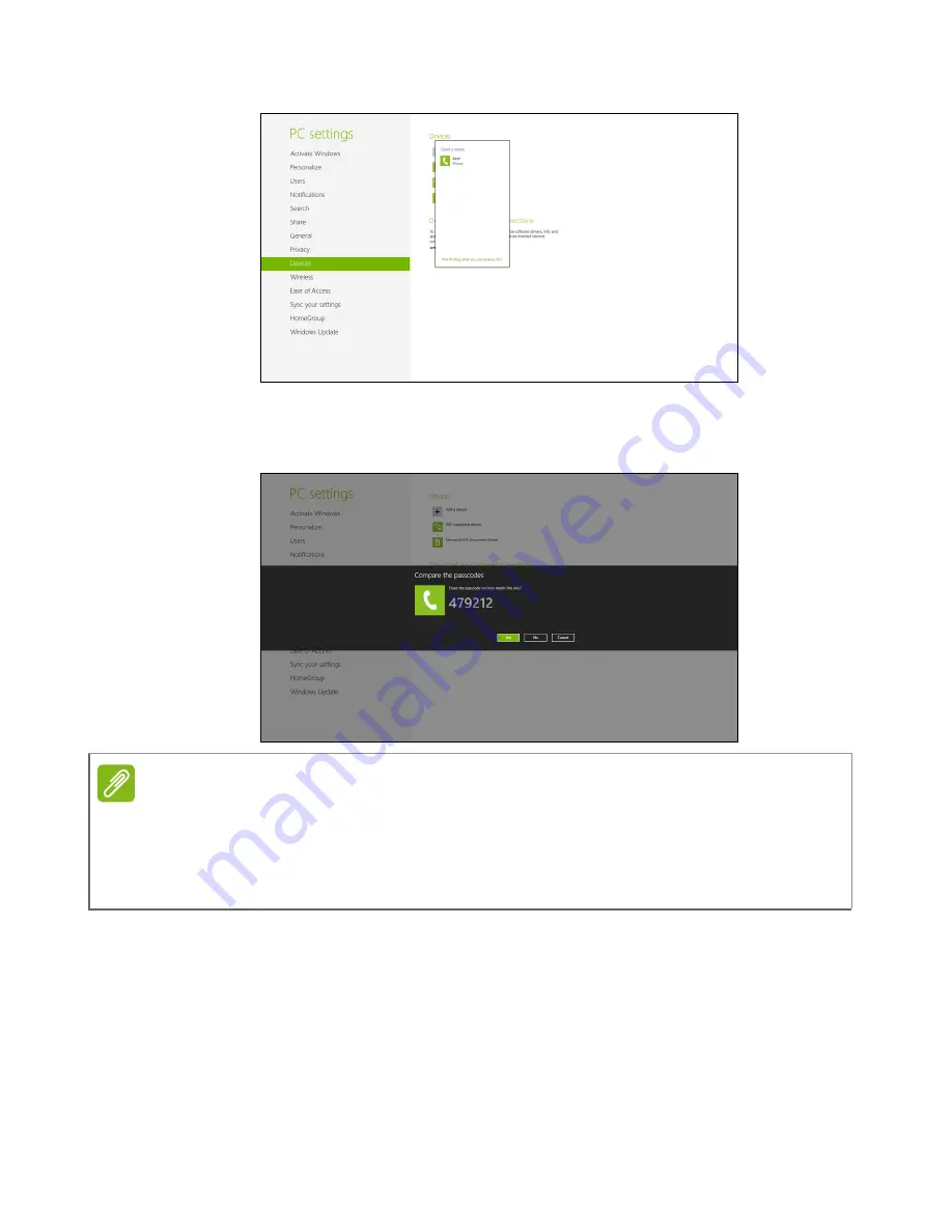 Acer TravelMate B 1 User Manual Download Page 39