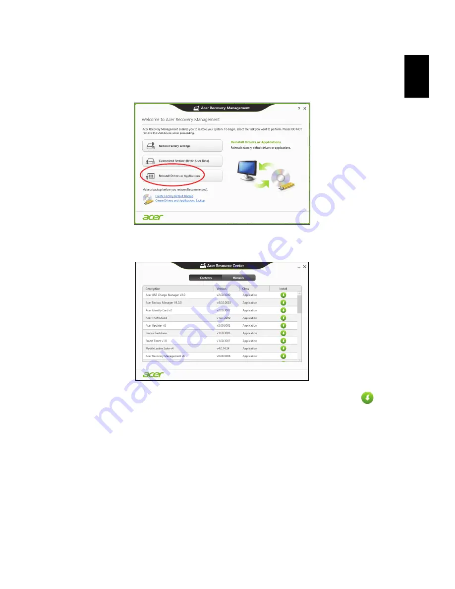 Acer TravelMate Notebook Series User Manual Download Page 41