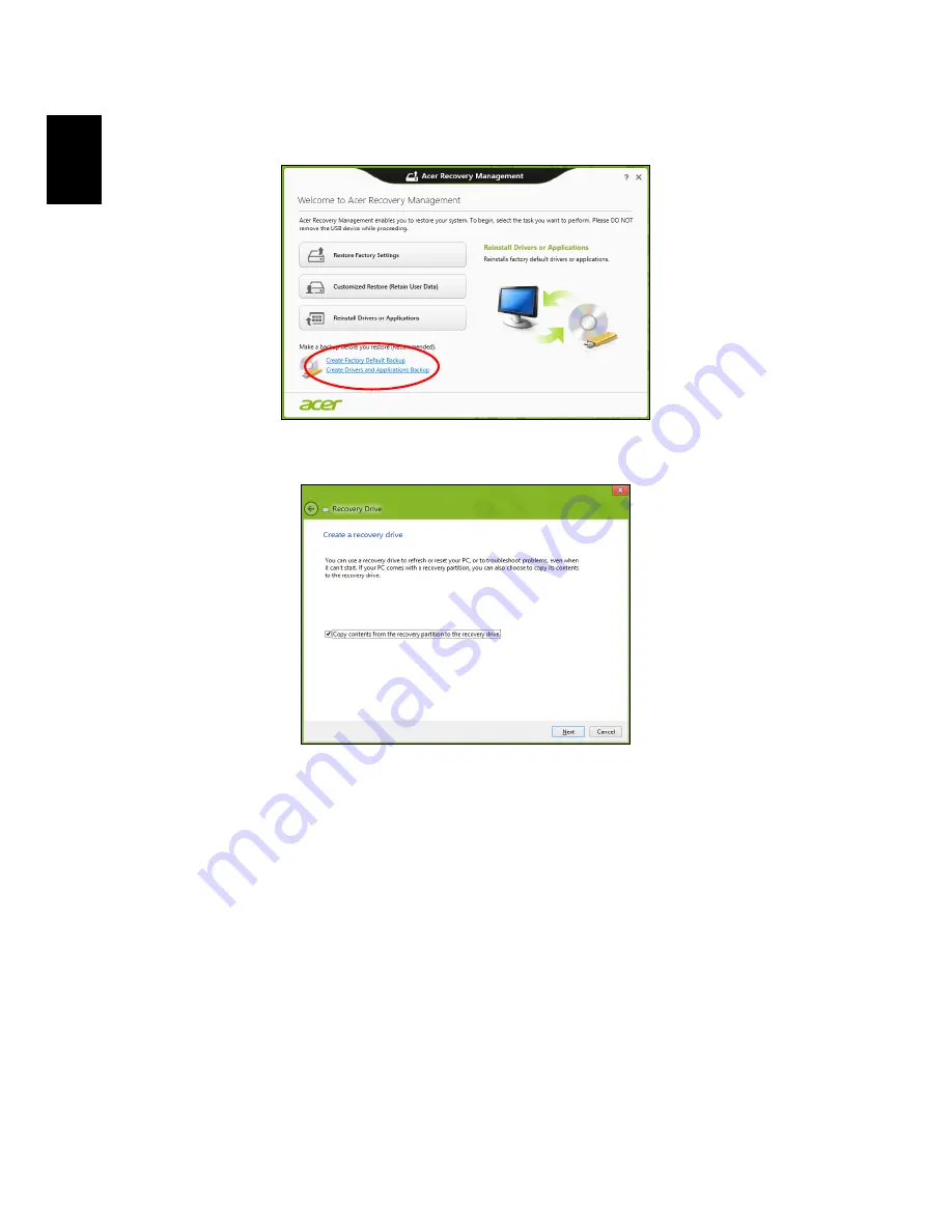 Acer TravelMate Notebook Series User Manual Download Page 128