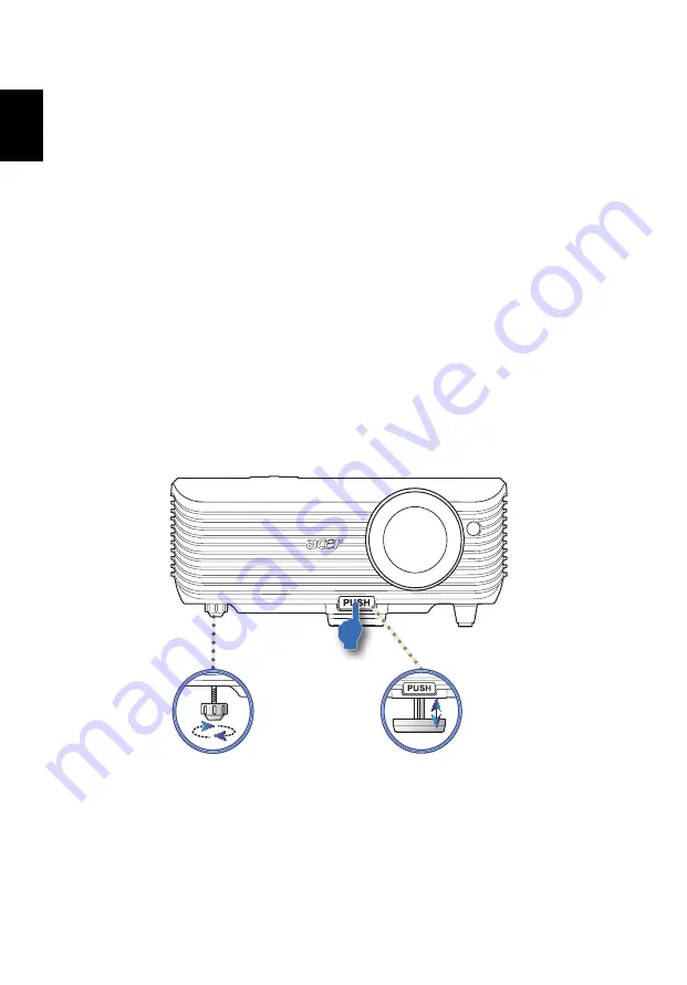 Acer X1130 Series User Manual Download Page 20