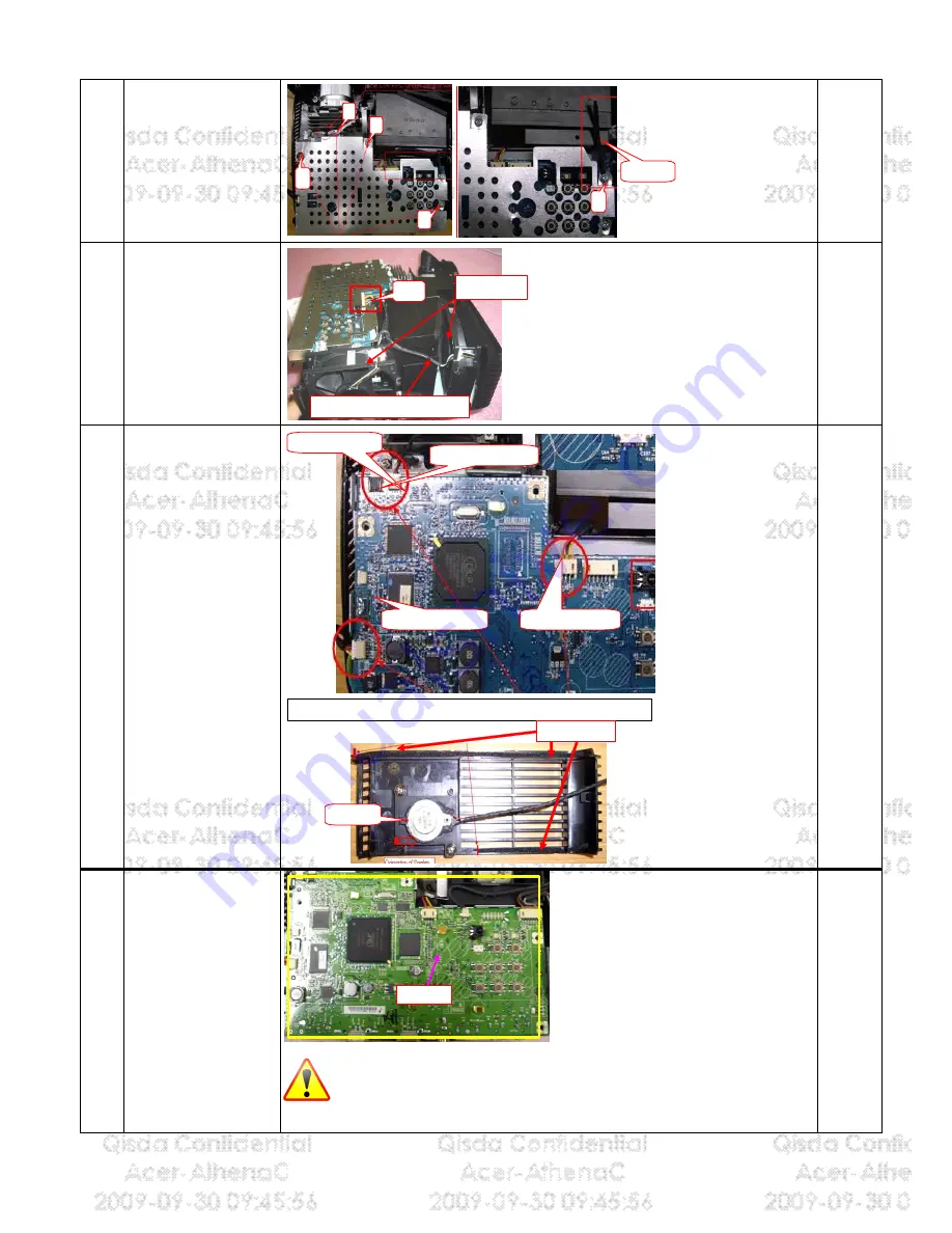 Acer X1130P Series Service Manual Download Page 37