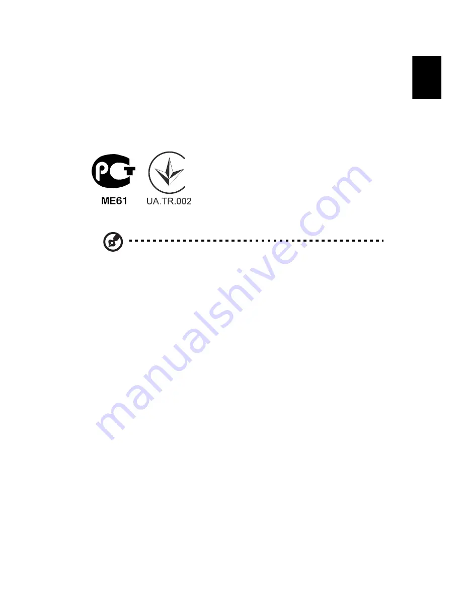 Acer X1140 User Manual Download Page 57