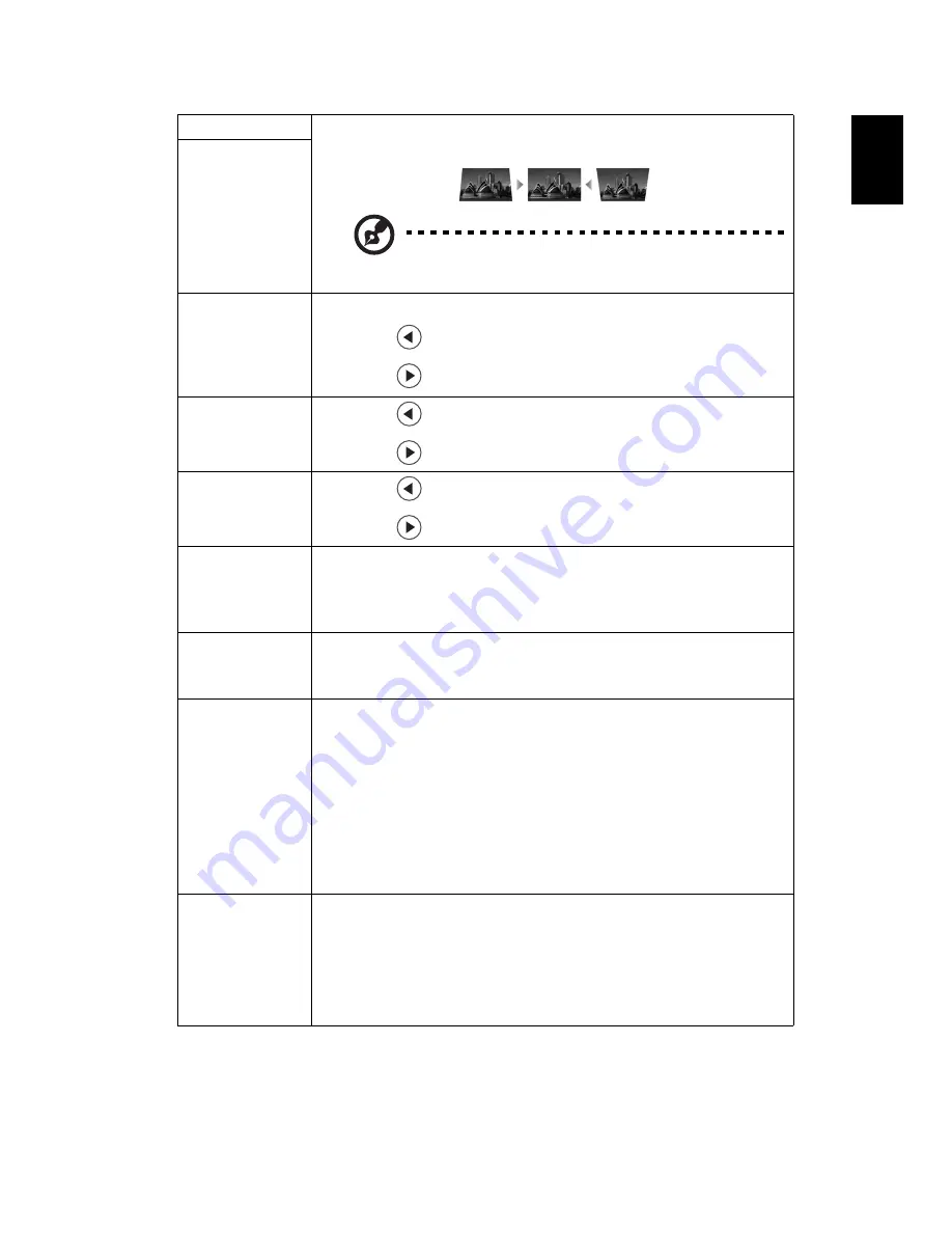 Acer X1171 Series User Manual Download Page 31