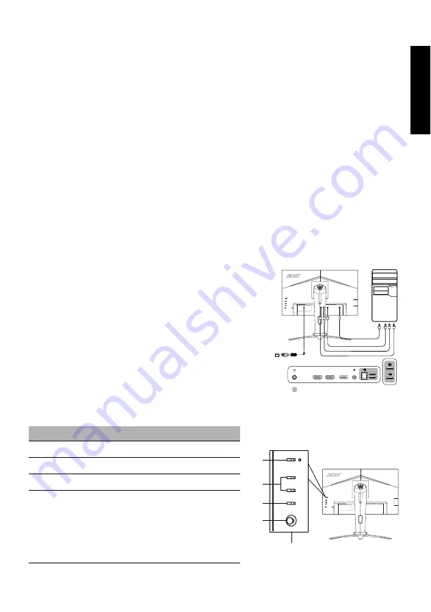 Acer XB271HU Скачать руководство пользователя страница 8