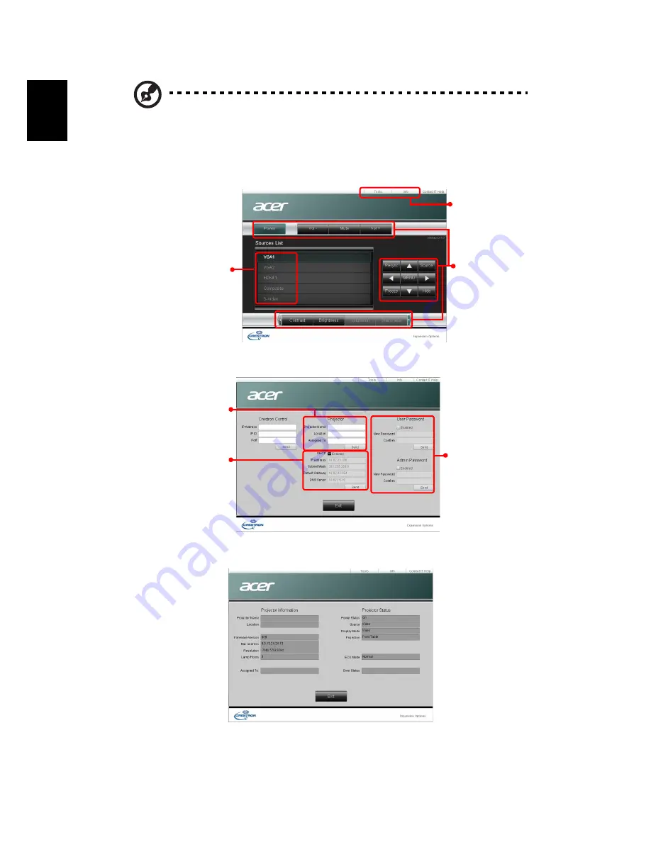 Acer XS- X10 User Manual Download Page 38