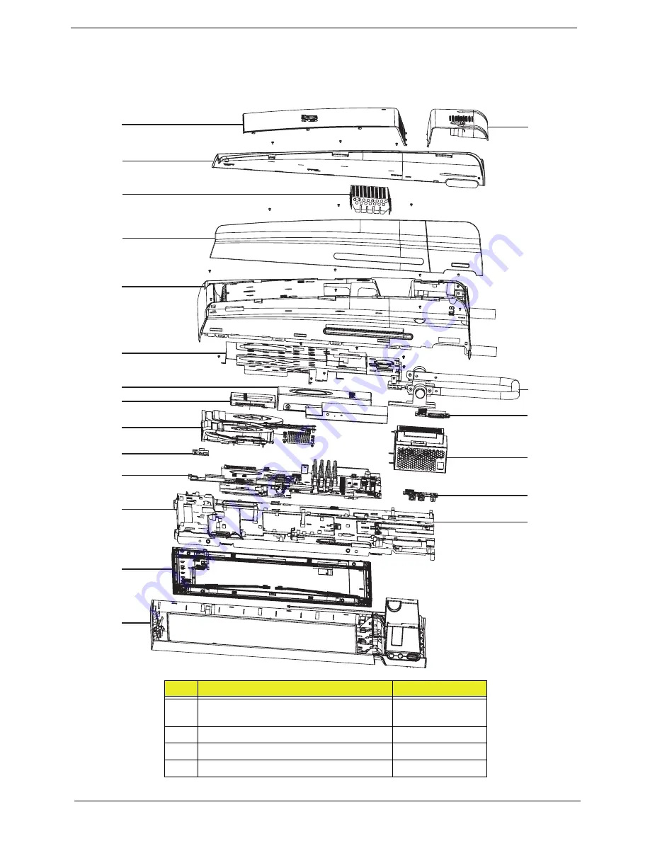 Acer Z5700 Series Service Manual Download Page 188