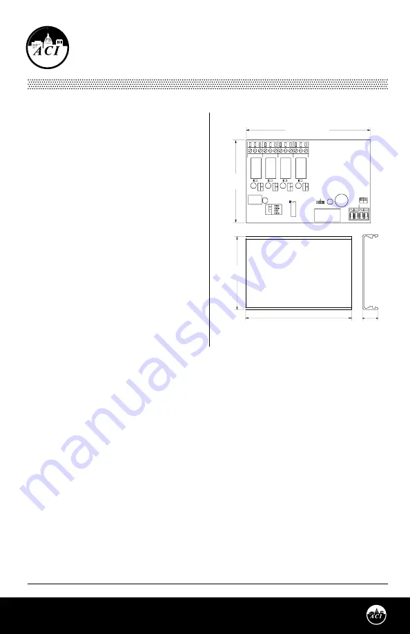 aci DMUX-8S Installation & Operation Instructions Download Page 1