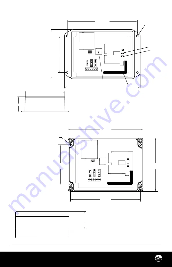 aci RM2402D Series Installation & Operation Instructions Download Page 3