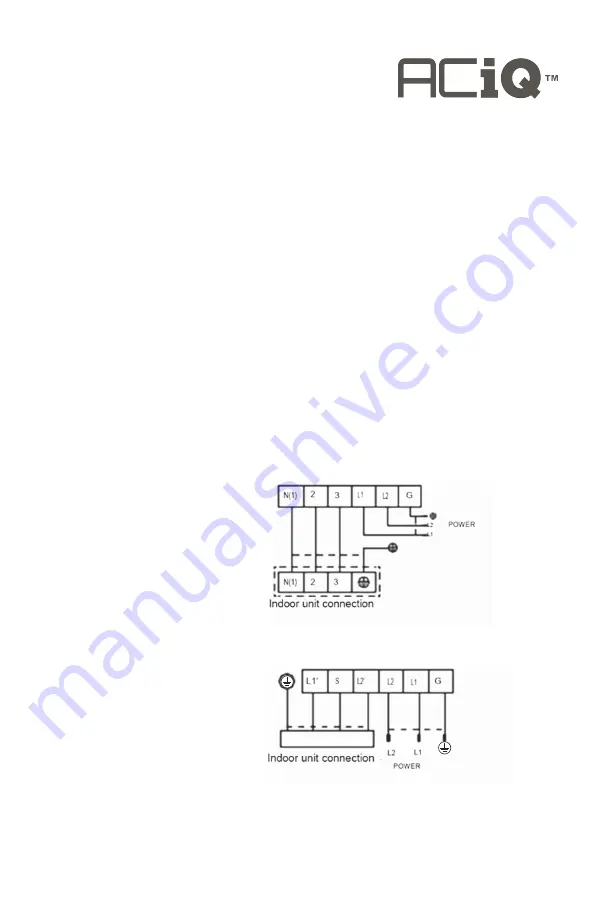 ACIQ SC-09WGLD-HP230 Installation Manual Download Page 18