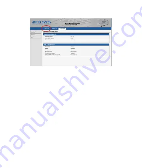 Acksys AirXroad/4P Hardware Installation Download Page 5