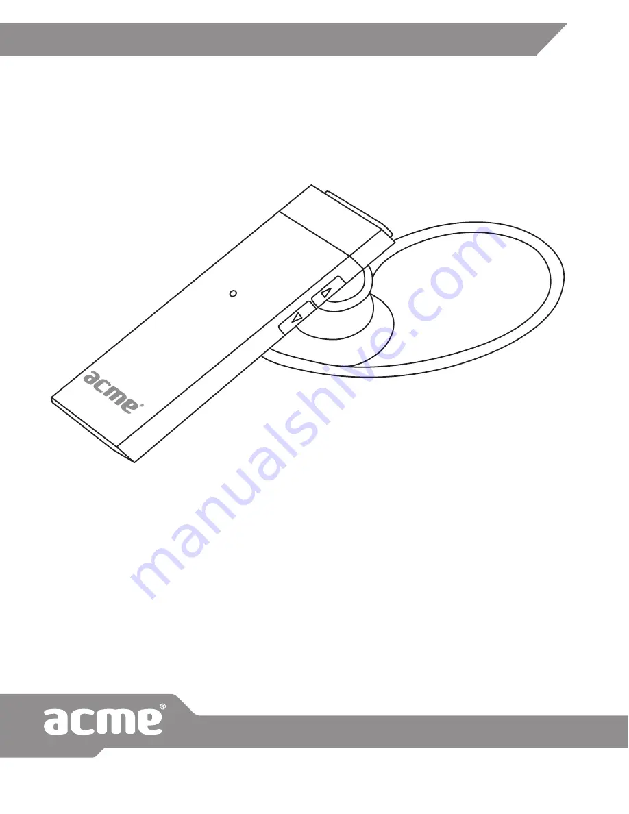 ACME BH05 User Manual Download Page 1