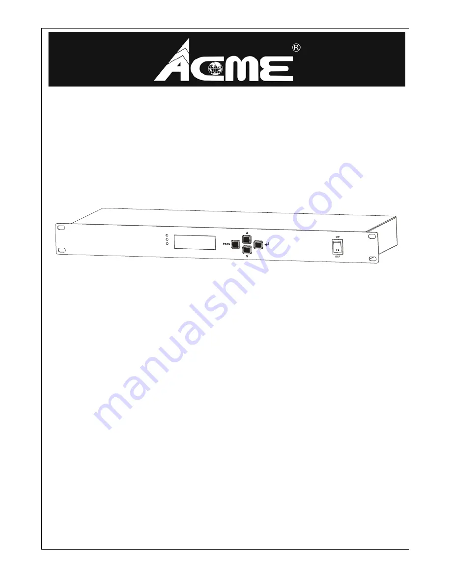 ACME CA-M28 User Manual Download Page 1