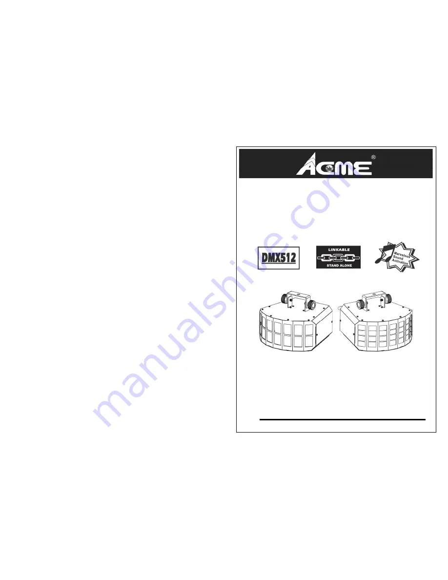 ACME LED-3082 RGB User Manual Download Page 1