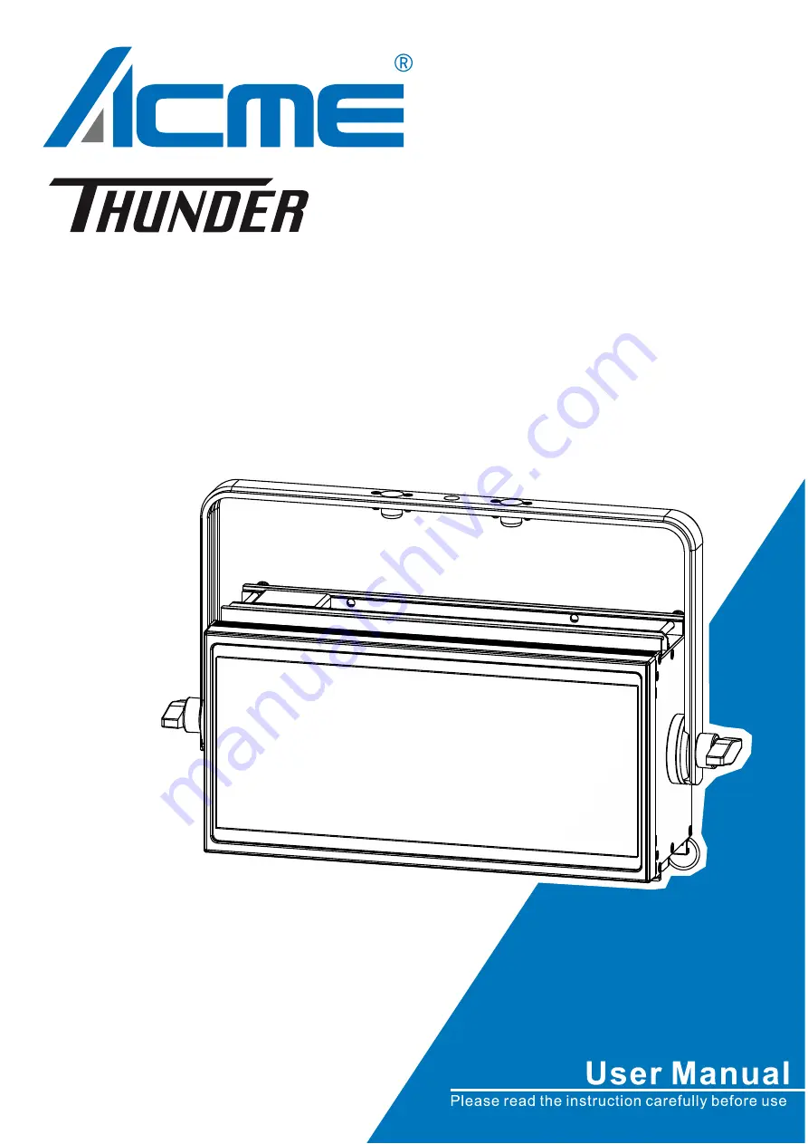 ACME Thunder User Manual Download Page 1