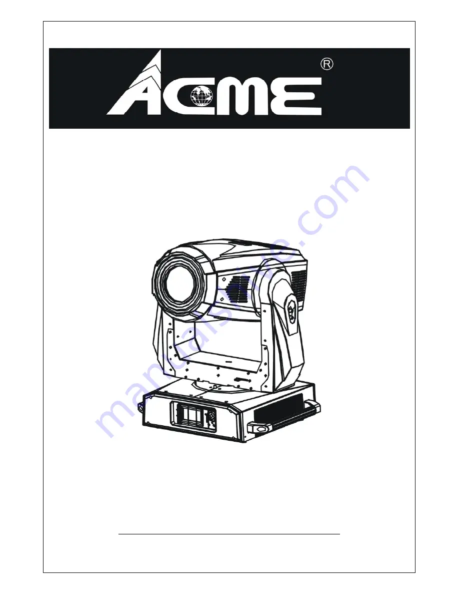 ACME Xperior 1200 User Manual Download Page 1