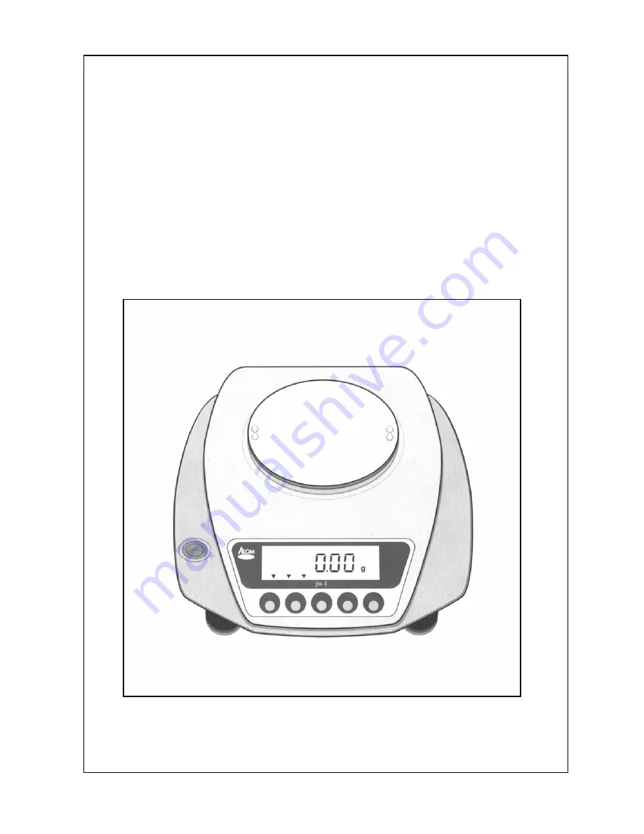 Acom JW-1 Owner'S Manual Download Page 1