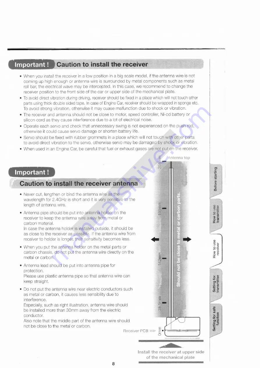 Acoms Technisport 2.4G Instruction Manual Download Page 9