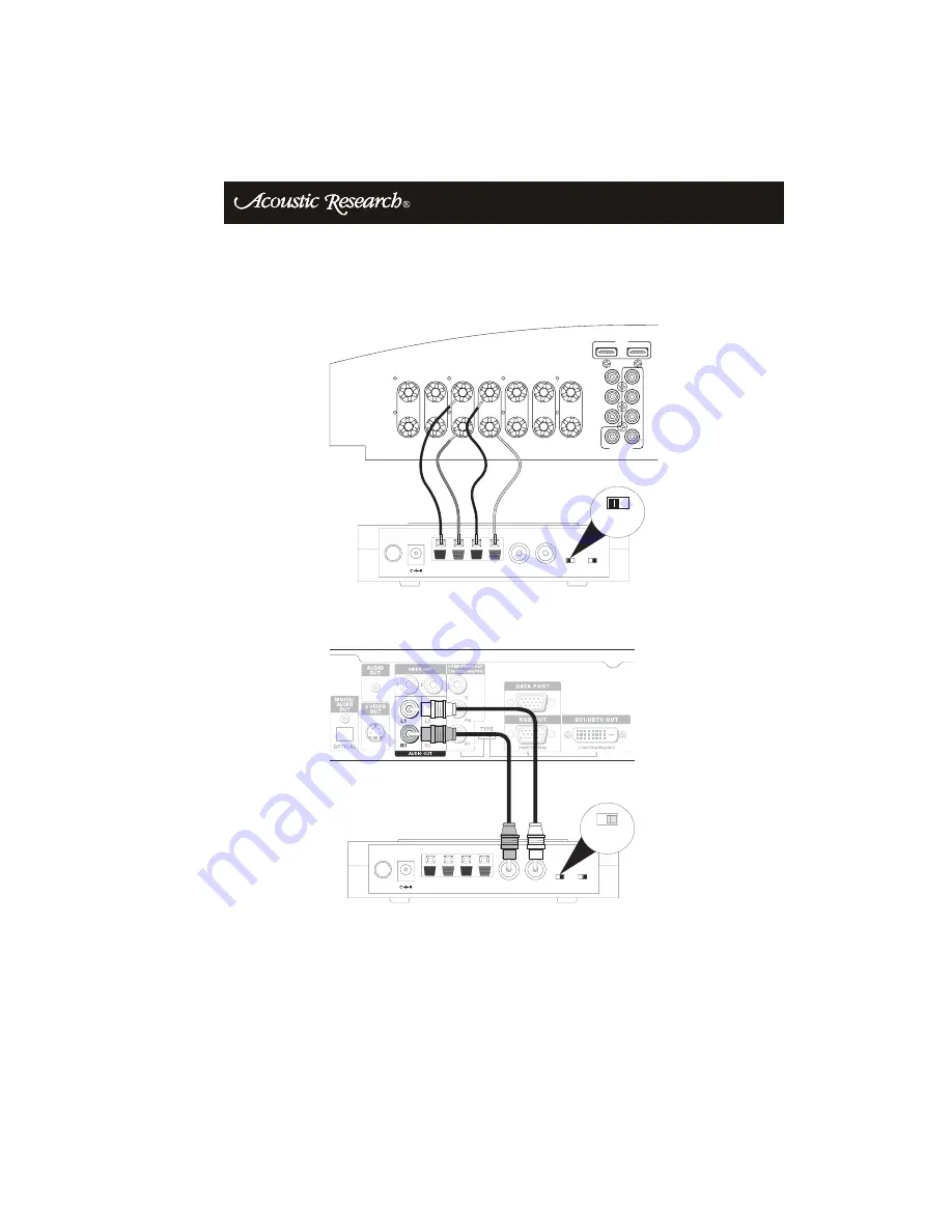 Acoustic Research HT60 Installation And Operation Manual Download Page 52