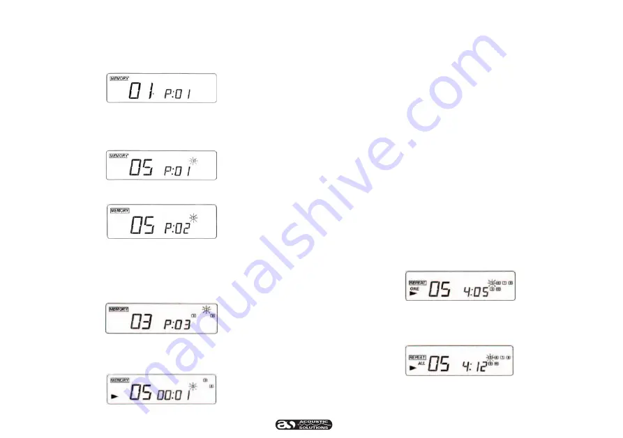 ACOUSTIC SOLUTIONS SP 121 Manual Download Page 8