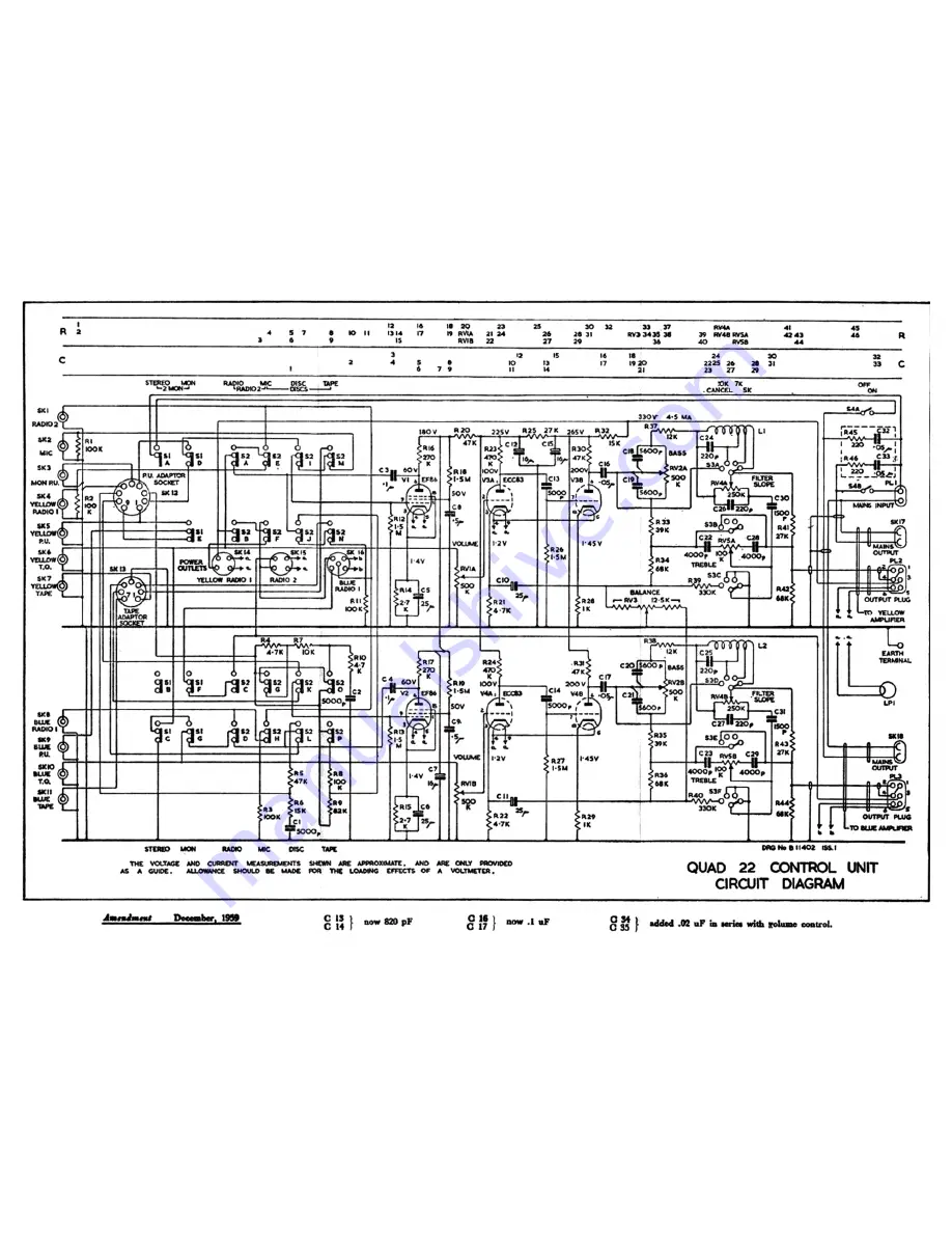 Acoustical Manufacturing Co. 22 - user & service Service Manual Download Page 31