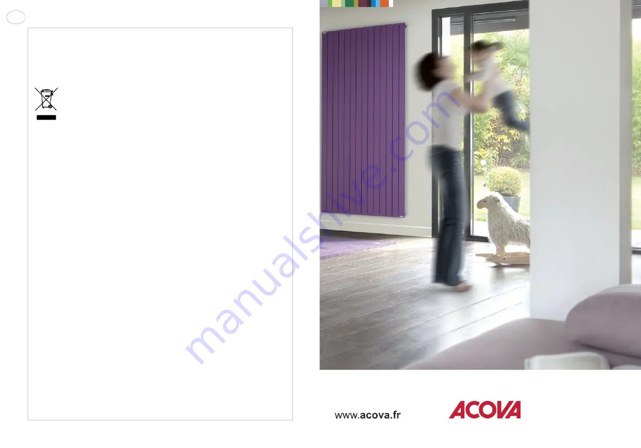 Acova Taiga LCD Instructions For Use Manual Download Page 33