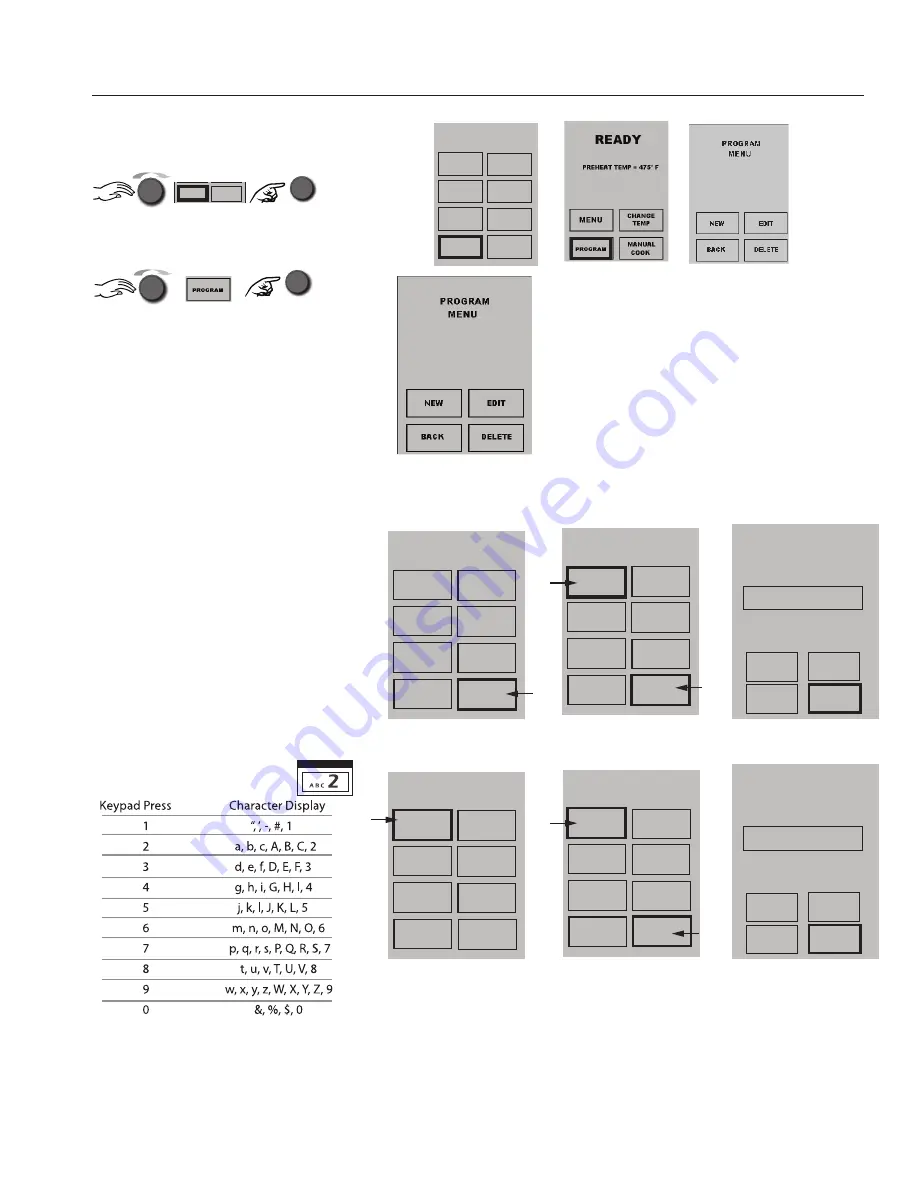 ACP High Speed Combination Oven Скачать руководство пользователя страница 9