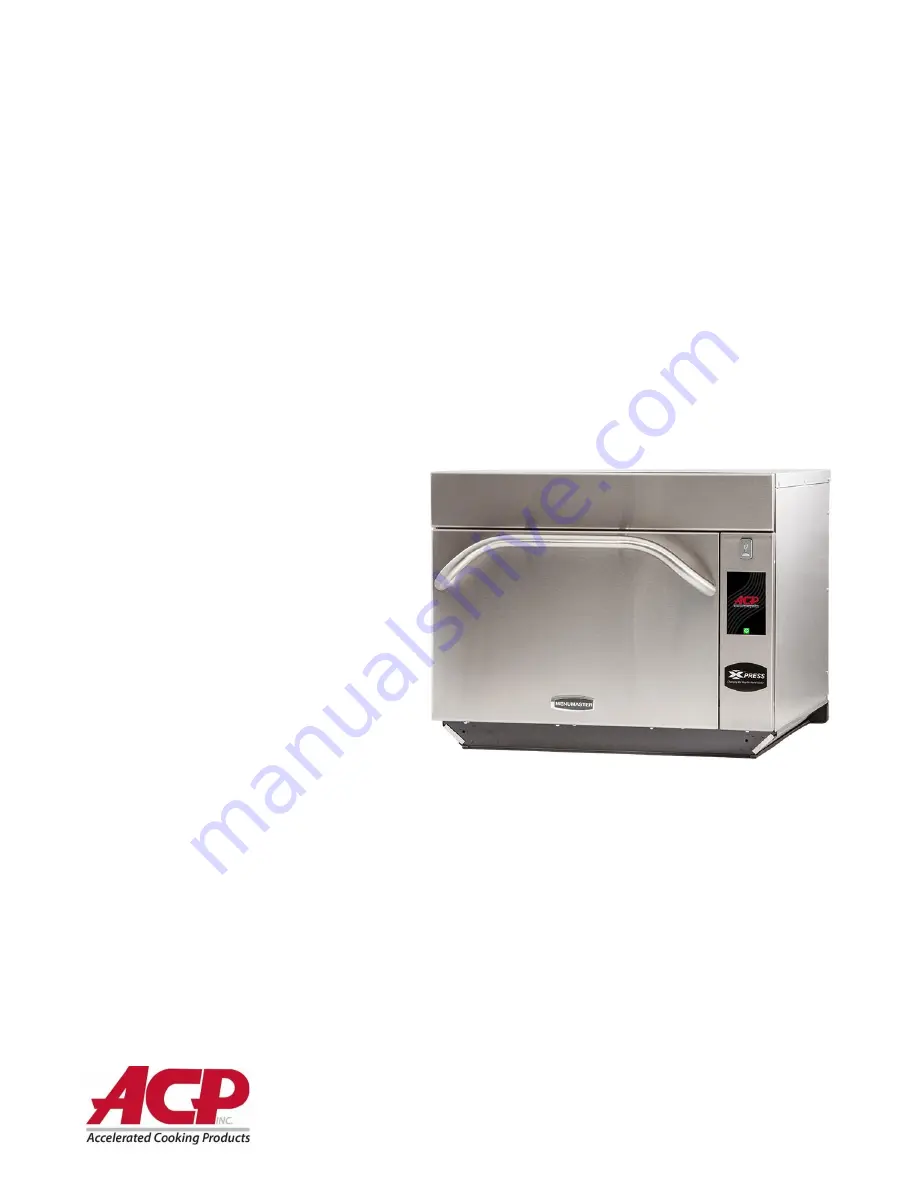 ACP MXP22QTT Service Manual Download Page 1