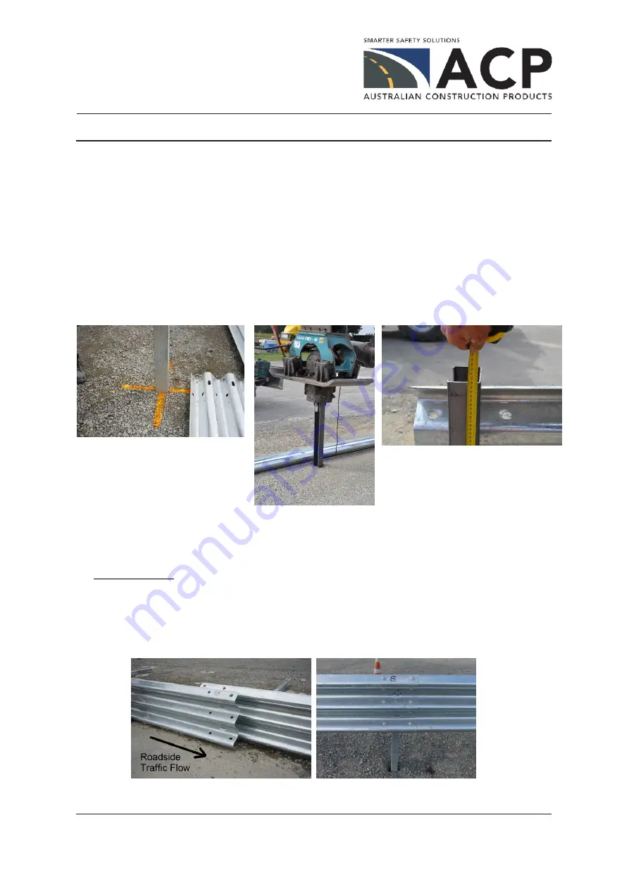 ACP Sentry Barrier TL-4 ThrieBeam System Product And Installation Manual Download Page 20